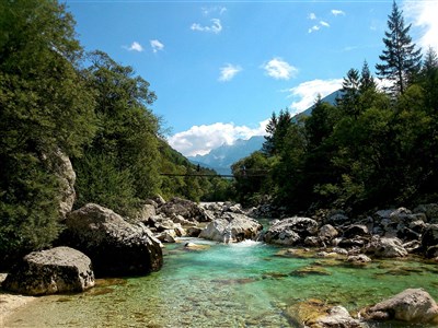 ZE SLOVINSKÉHO TOSKÁNSKA K VINICÍM U JADRANU - Slovinsko, Soča