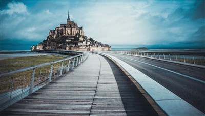 TAJUPLNÁ BRETAŇ A DRSNÁ KRÁSA NORMANDIE - Bretaň Mont St Michel