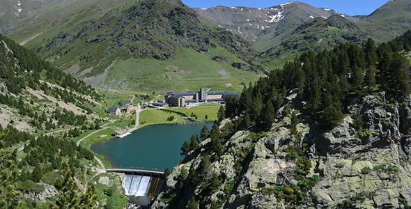 KATALÁNSKO, GIRONA, VALL DE NÚRIA A ANDORRA let