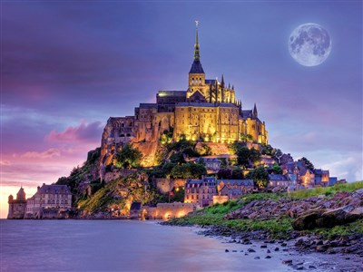 NORMANDIE, BRETAŇ A OSTROV JERSEY s koupáním - Mont Sain Michel