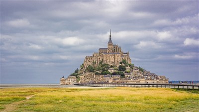 NORMANDIE, BRETAŇ A OSTROV JERSEY s koupáním - Mont st. Michel