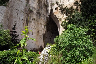 SICÍLIE - Syrakusy, ucho Dionysa