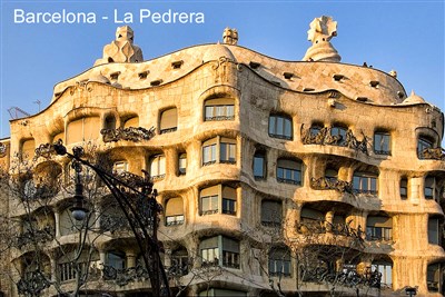 PO STOPÁCH SLAVNÝCH ARCHITEKTŮ A MALÍŘŮ KATALÁNSKA let - Barcelona