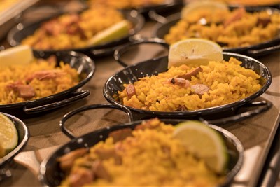 htop CALELLA PALACE - BUS - restaurace