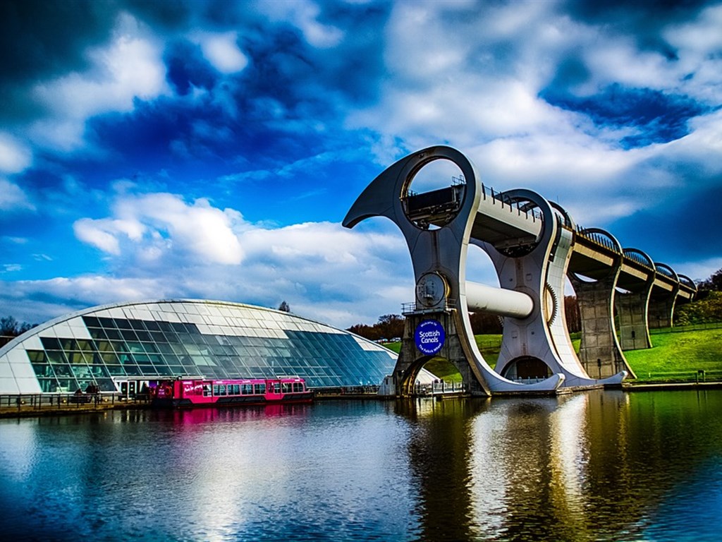 AMSTERDAM SEVERNÍ SKOTSKO A OSTROV SKY - Falkirk Wheel